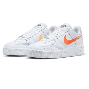 NWT Nike Women's Air Force 1 '07 LX Leap High White/teal/multi Sneakers